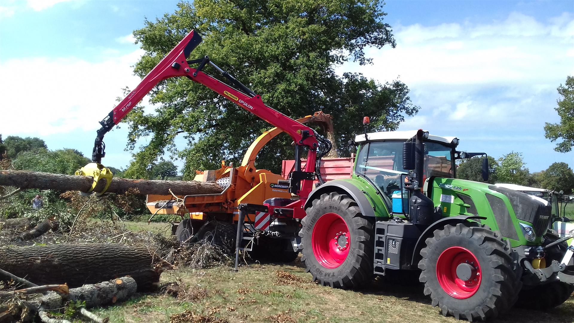 Déchiqueteuse à plaquettes Valormax Noremat Jenz 6